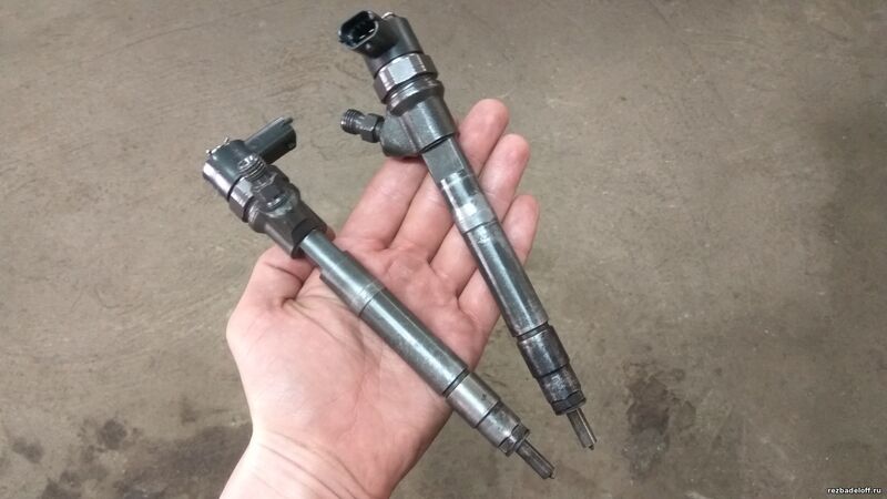 Замена топливных форсунок дизель
